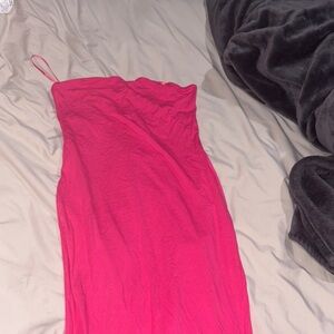 SHEIN Pink Maxi Dress